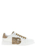 Dolce & Gabbana Beige Calfskin Sneakers
