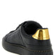 Balmain Black Lamb Leather Low Top Sneakers