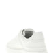 Balmain White Calfskin Low Top Sneakers