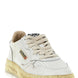 Autry White Goatskin Chunky Sneakers