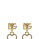 Dolce & Gabbana Gold Brass Earrings