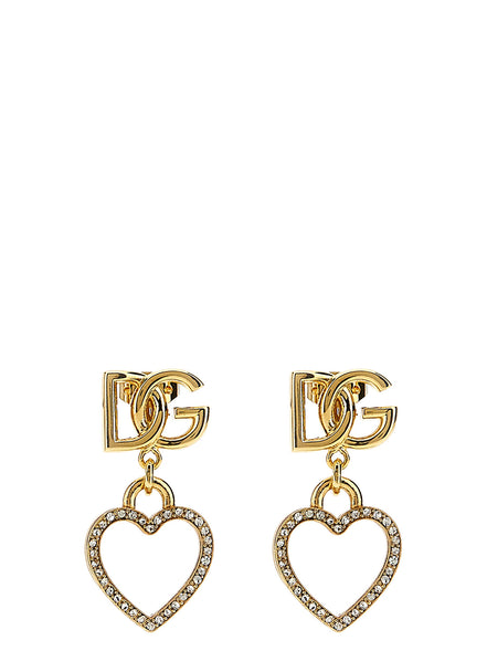 Dolce & Gabbana Gold Brass Earrings