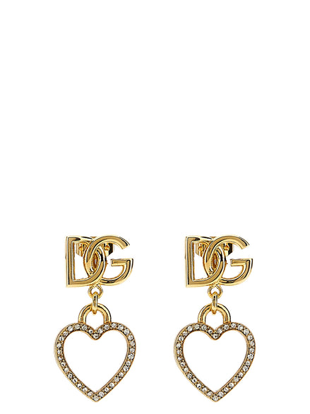 Dolce & Gabbana Gold Brass Earrings