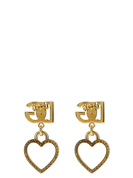 Dolce & Gabbana Gold Brass Earrings