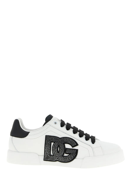 Dolce & Gabbana Bicolor Calfskin Sneakers