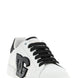 Dolce & Gabbana Bicolor Calfskin Sneakers