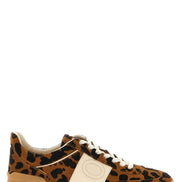 Valentino Garavani Brown Calfskin Low Top Sneakers