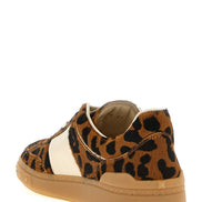 Valentino Garavani Brown Calfskin Low Top Sneakers
