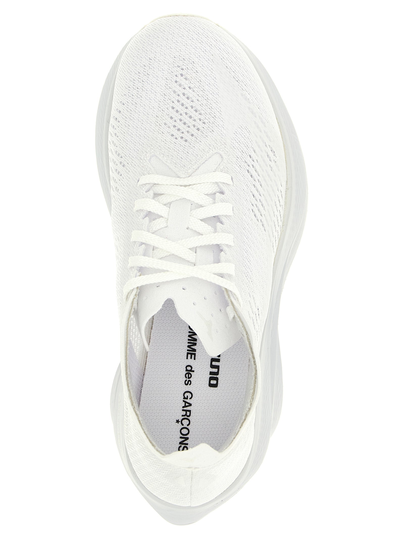 Comme Des Garçons White Synthetic Athletic Sneakers