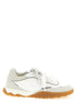 PINKO White Calfskin Athletic Sneakers