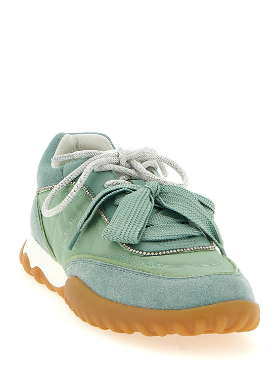 PINKO Bicolor Calfskin Sneakers
