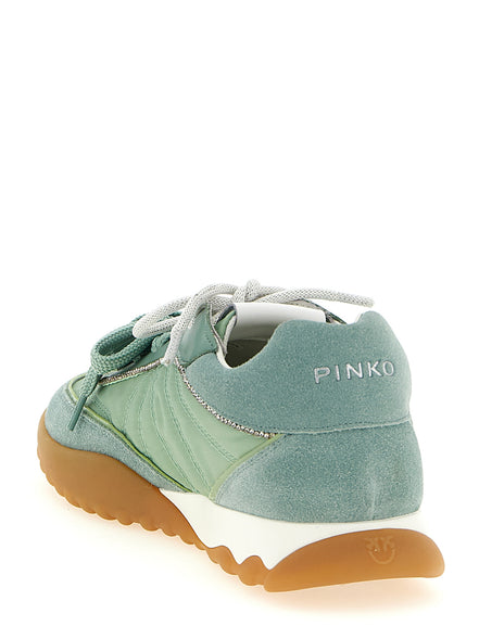 PINKO Bicolor Calfskin Sneakers