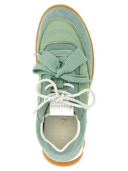 PINKO Bicolor Calfskin Sneakers