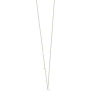 Jil Sander 601 Gold-Tone Brass and Pearl Chain Necklace