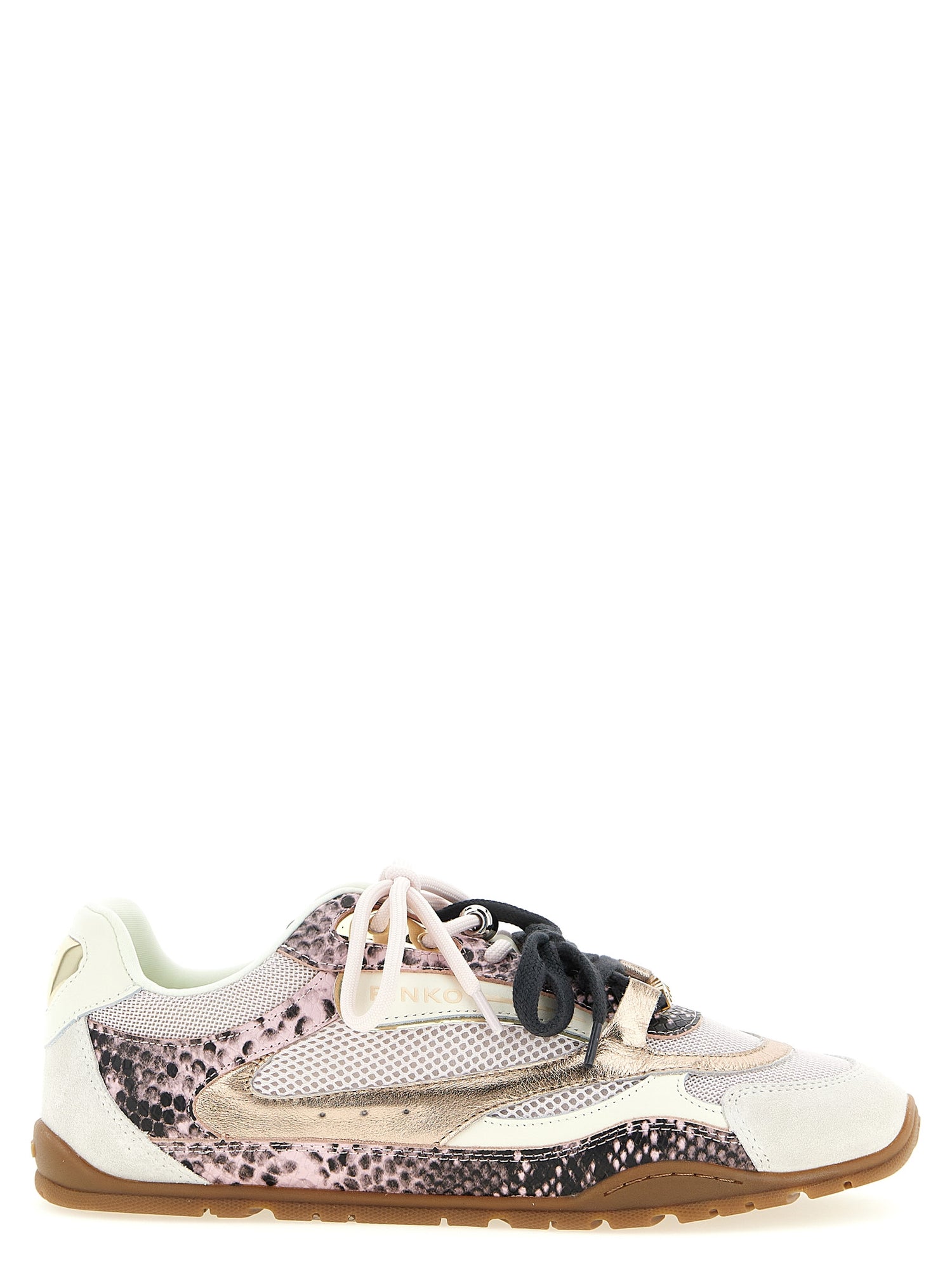 PINKO Multicolor Leather Low Top Sneakers
