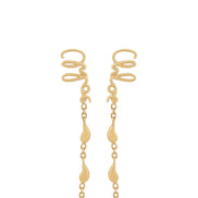 Chloé Gold Brass Earrings