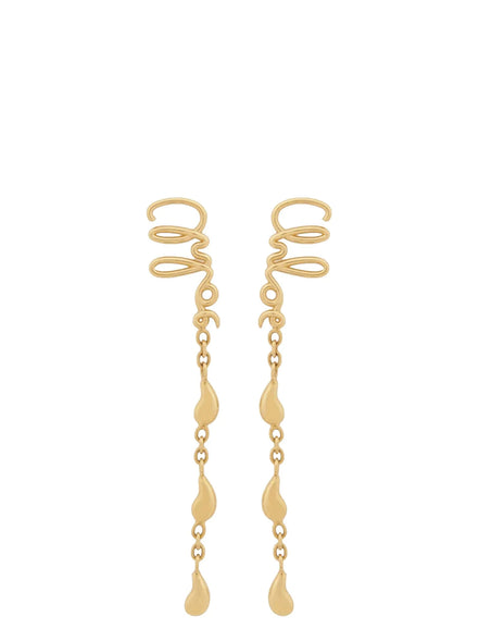 Chloé Gold Brass Earrings