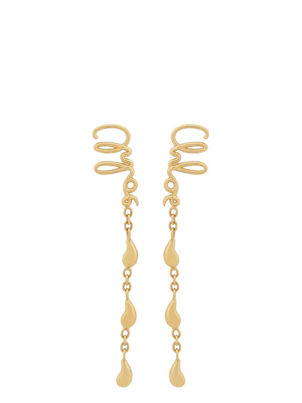 Chloé Gold Brass Earrings