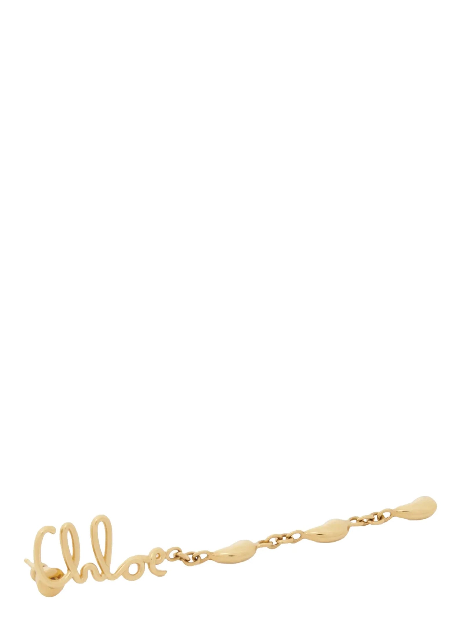 Chloé Gold Brass Earrings