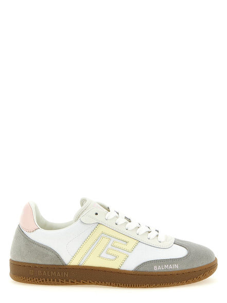 Balmain Multicolor Polyamide Low Top Sneakers