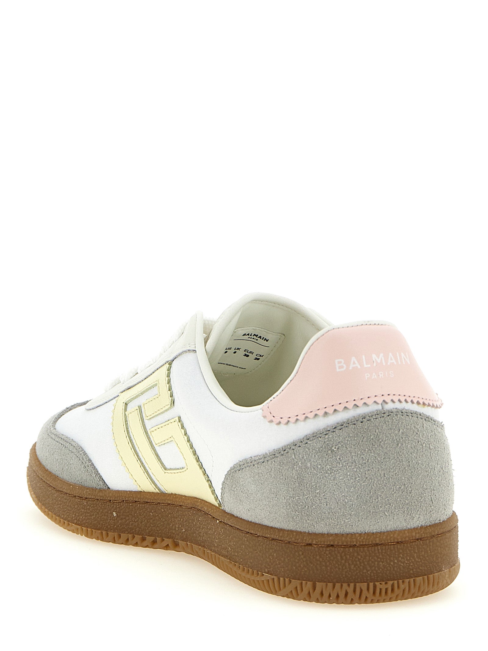 Balmain Multicolor Polyamide Low Top Sneakers
