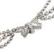 Alessandra Rich Silver Glass Necklace