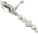 Alessandra Rich Silver Plastic Earrings