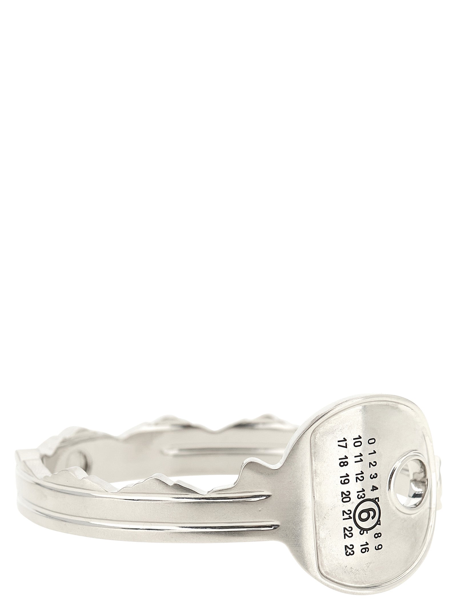 MM6 Maison Margiela Silver Brass Bracelet