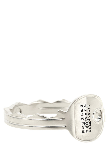 MM6 Maison Margiela Silver Brass Bracelet