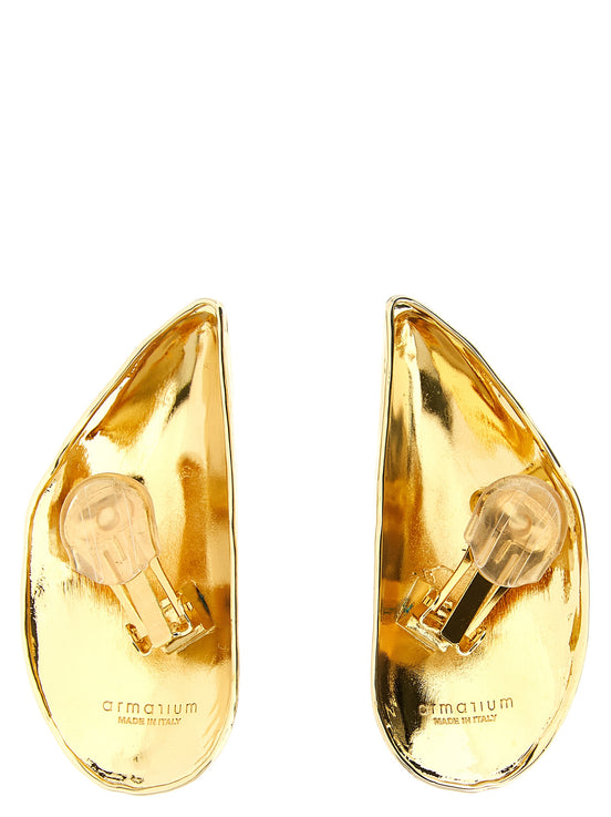 Armarium Gold Metal Earrings