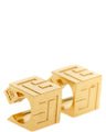 Balmain Gold Brass Earrings