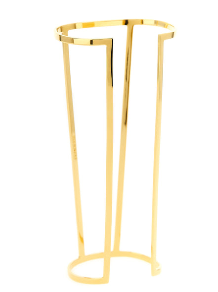 Elisabetta Franchi Gold Brass Bracelet
