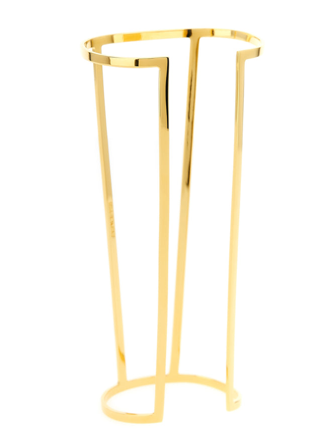 Elisabetta Franchi Gold Brass Bracelet