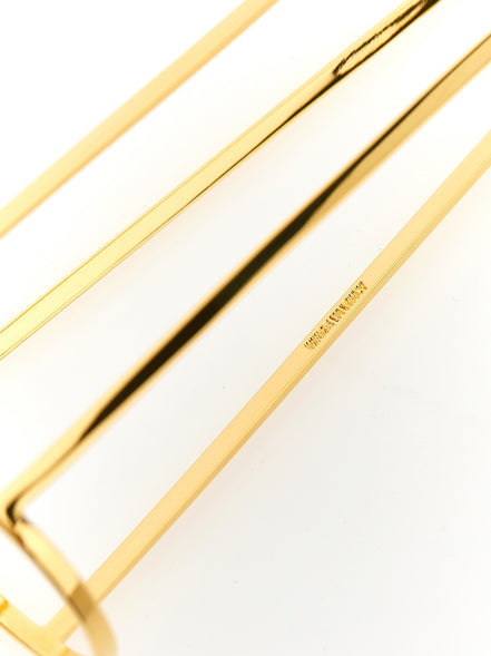 Elisabetta Franchi Gold Brass Bracelet