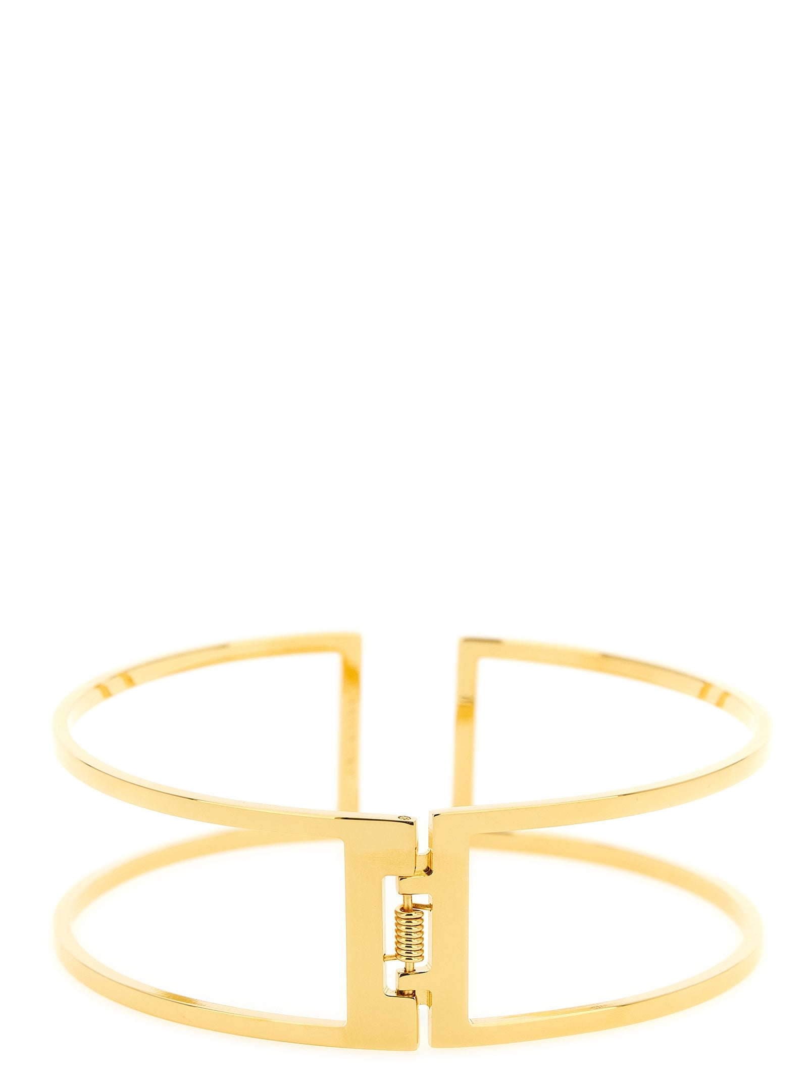 Elisabetta Franchi Gold Brass Necklace