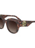 Longchamp Brown Acetate Sunglasses