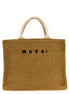 Marni Beige Cotton Tote Bag
