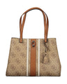 Guess Jeans Beige Polyurethane Women Handbag