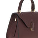 Valextra Bordeaux Calfskin Handbag