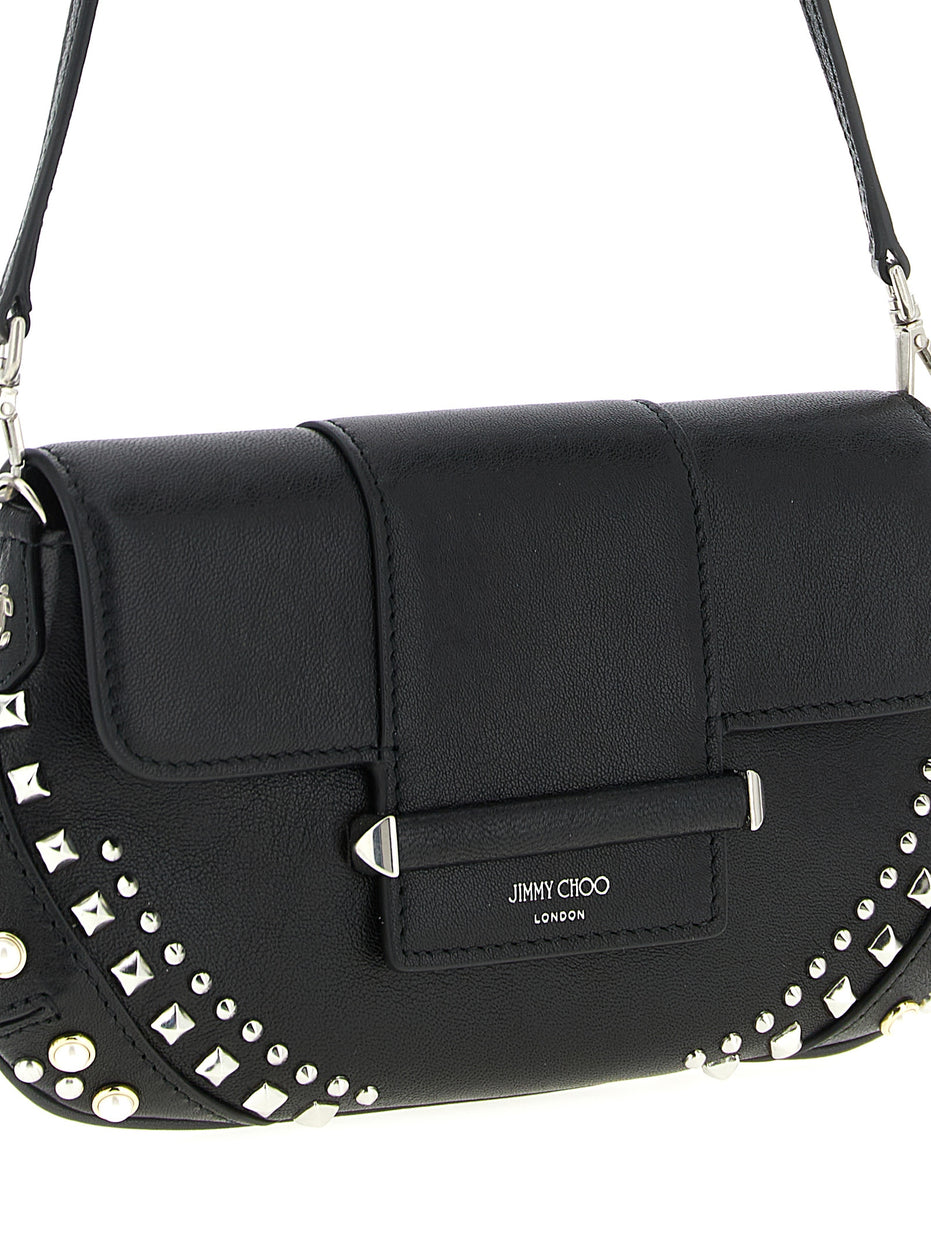 Jimmy Choo Black Lamb Leather Cardholder