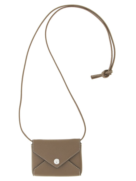 Tory Burch Brown Cowhide Cardholder