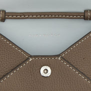 Tory Burch Brown Cowhide Cardholder