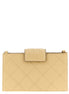 Tory Burch Beige Lamb Leather Cardholder