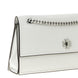 Tory Burch White Lamb Leather Shoulder Bag