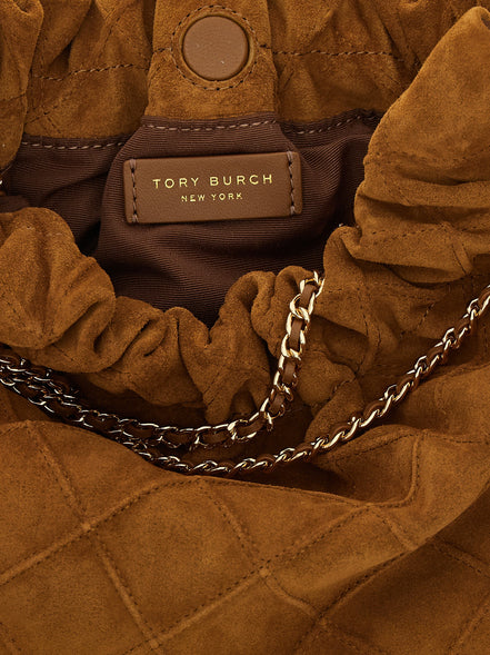 Tory Burch Brown Bovine Leather Handbag