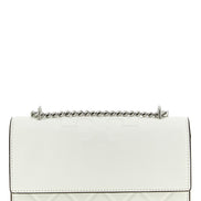 Tory Burch White Goatskin Crossbody Bag