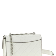 Tory Burch White Goatskin Crossbody Bag