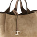Tod's Beige Calfskin Handbag