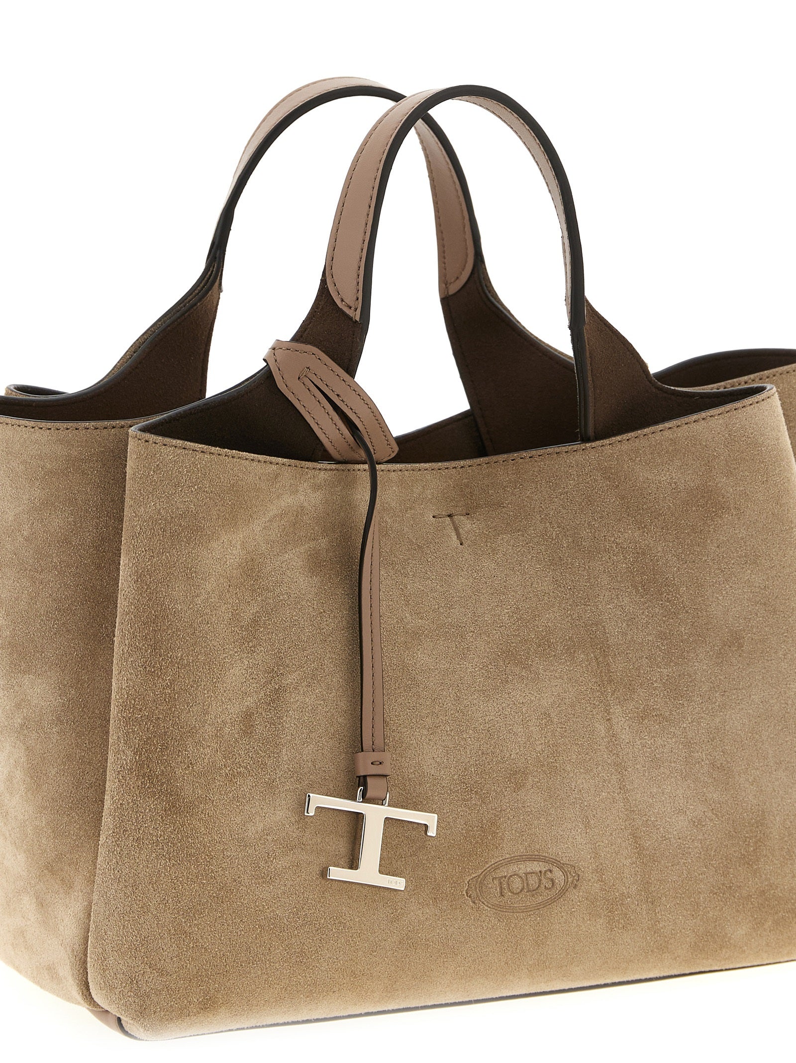 Tod's Beige Calfskin Handbag