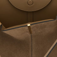 Tod's Beige Calfskin Tote Bag